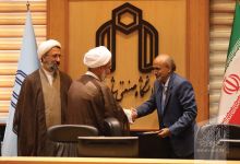 گزارش تصویری مراسم تودیع و معارفه مسئول دفتر نهاد 